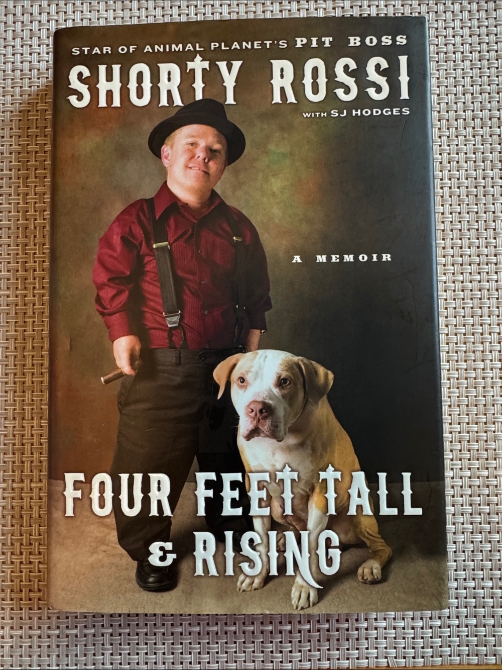SHORTY ROSSI SIGNED BOOK